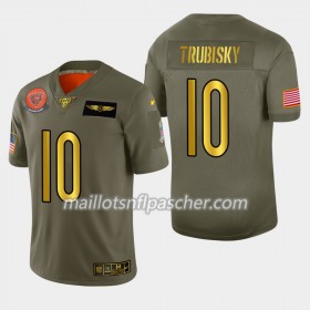 Maillot Chicago Bears Mitchell Trubisky 10 Nike 2019 Salute to Service 100th - Homme